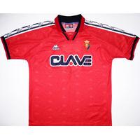 1995-96 Osasuna Player Issue Home Shirt #6 XL