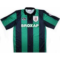 1995 96 stoke city match issue away shirt 2