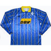 1995-96 Werder Bremen L/S Away Shirt XL