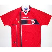 1997 98 norway home shirt very good l