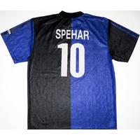 1995-96 Club Brugge Adidas Training Shirt Spehar #10 S