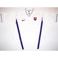 1999 00 slovakia player issue home shirt l