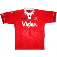 1994 96 charlton match issue home shirt 3