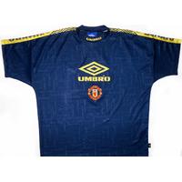 1997 98 manchester united umbro training shirt xl