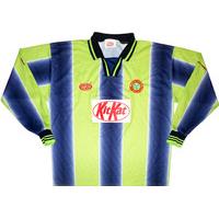 1999-00 Cliftonville Match Issue Away L/S Shirt #5