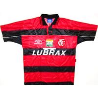 1998 Flamengo Home Shirt #10 (Iranildo) L