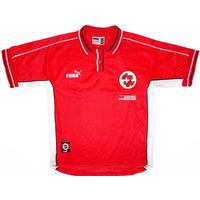 1999-00 Switzerland Home Shirt L.Boys