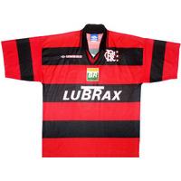 1999 flamengo home shirt 10 iranildo xl