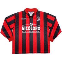 1999-00 Nocerina Match Issue Home L/S Shirt #9