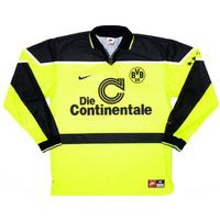 1997 Dortmund Home L/S Shirt XXL