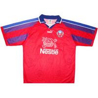 1997 Helsingborgs Match Issue Home Shirt #24