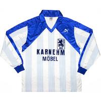 1988-90 1860 Munich Home L/S Shirt *Mint* XL