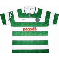 1991-92 Celtic Home Shirt XL