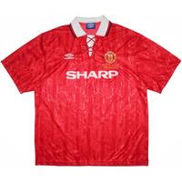 1992-94 Manchester United \'Champions\' Home Shirt (Very Good) XXL