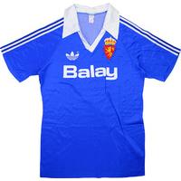 1986-87 Real Zaragoza Match Worn Cup Winners Cup Third Shirt #6 (Casajús) v Ajax