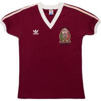 1984 Mexico Match Worn Away Shirt #14 (Hernández) v Ireland