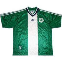 1998 99 panathinaikos home shirt very good xl