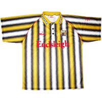 1993 94 burnley limited edition away shirt excellent m