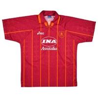 1996 97 roma home shirt very good m