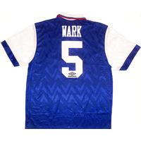 1992-94 Ipswich Home Shirt Wark #5 (Excellent) L