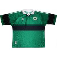 1999 00 panathinaikos home shirt excellent l