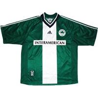 1998 99 panathinaikos home shirt very good xl