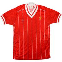 1982-85 Liverpool Home Shirt (Fair) S