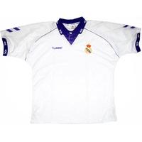 1993-94 Real Madrid Home Shirt (Excellent) S