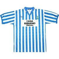 1997-98 SPAL Match Issue Home Shirt #11