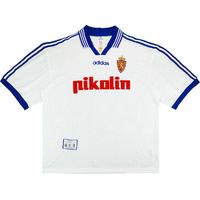 1997 99 real zaragoza home shirt very good l