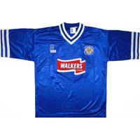 1996-98 Leicester Home Shirt (Very Good) L