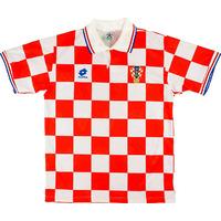 1996 98 croatia home shirt very good l