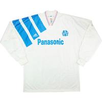 1992-93 Olympique Marseille Home L/S Shirt (Good) XL