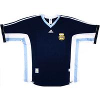 1998 99 argentina away shirt excellent xl