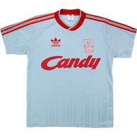 1988 89 liverpool away shirt very good m