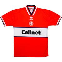 1997-98 Middlesbrough Home Shirt (Excellent) S