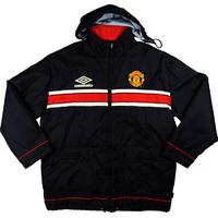 1998-99 Manchester United Umbro Padded Bench Jacket S