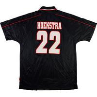 1998-99 Ajax Match Worn Away Shirt Hoekstra #22