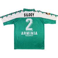 1997-98 Arminia Bielefeld Match Worn Away Shirt Silooy #2