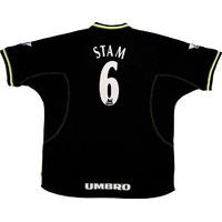 1998-99 Manchester United Third Shirt Stam #6 (Excellent) XXL