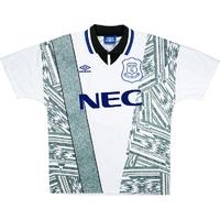 1994 95 everton away shirt good y