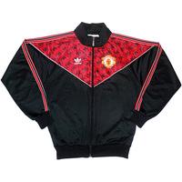 1990 92 manchester united adidas track jacket excellent l