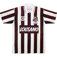 1993 Santos Away Shirt #10 (Excellent) XL