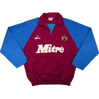 1995-96 Burnley Mitre Drill Top (Excellent) L