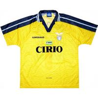 1997 98 lazio away shirt excellent l