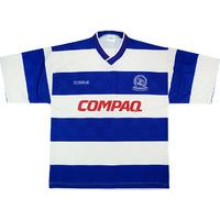 1994 95 qpr home shirt excellent l