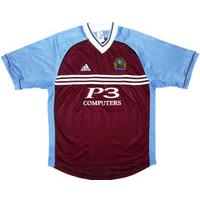 1998 99 burnley home shirt very good xl