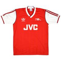 1986 88 arsenal home shirt excellent xl