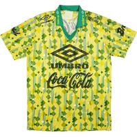 1991-93 Brazil Player Issue Training Shirt L