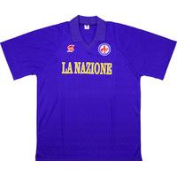 1989-90 Fiorentina Home Shirt *As New* XL